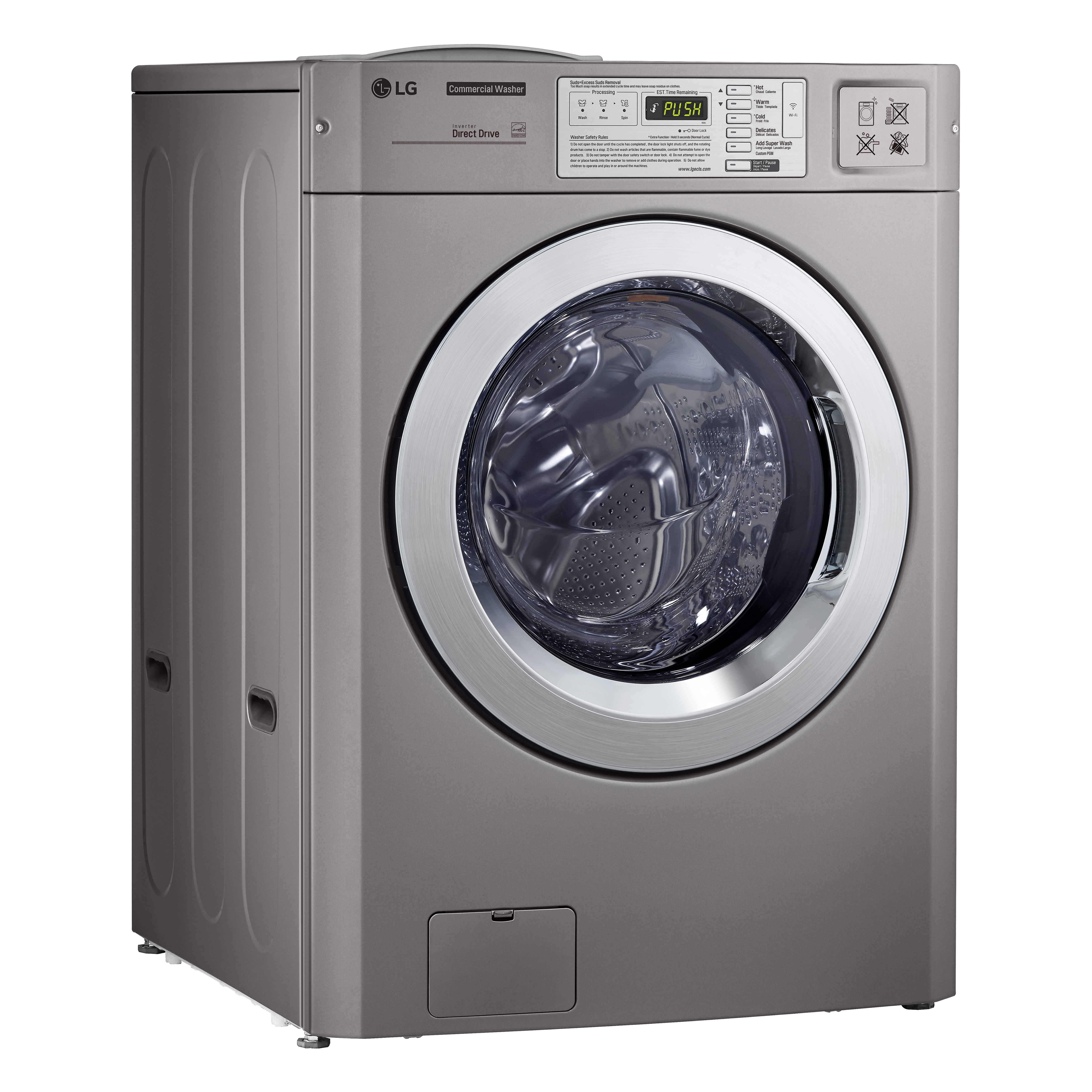 Lg commercial washer store direct drive